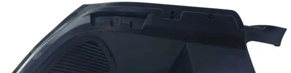 Seat Ibiza IV (6J,6P) Parcel shelf load cover mount bracket 6j8867761b