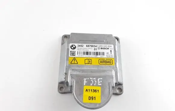 BMW 3 F30 F35 F31 Airbag control unit/module 6879834 34.52-6879834