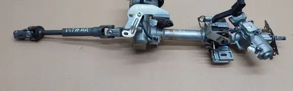 Steering wheel axle set