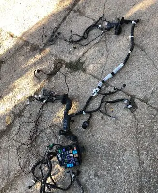 Mazda CX-3 Engine installation wiring loom D09w67p11