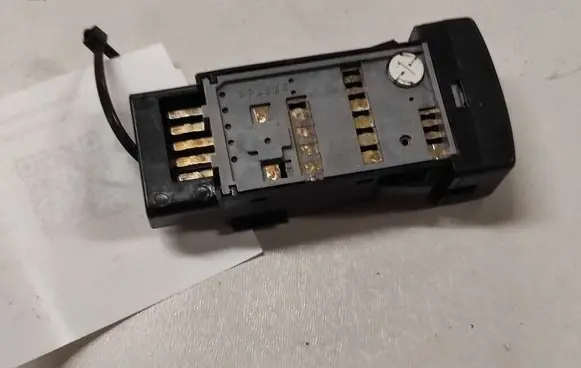 Mazda 5 Headlight level height control switch 1552M60
