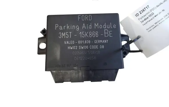 Ford Focus C-MAX Parking PDC control unit/module 3M5T15K866BE 601839