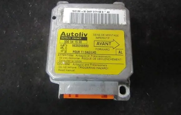 Peugeot 206 Airbag control unit/module 550541500 9635268880