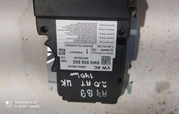 Audi A4 S4 B9 Airbag control unit/module 8W0959655
