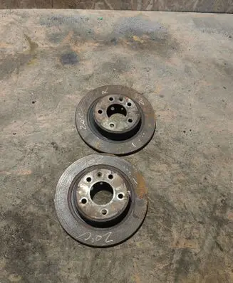 Opel Zafira C Rear brake disc 