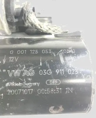 Skoda Superb B5 (3U) Starter motor 03G911023 0001125053
