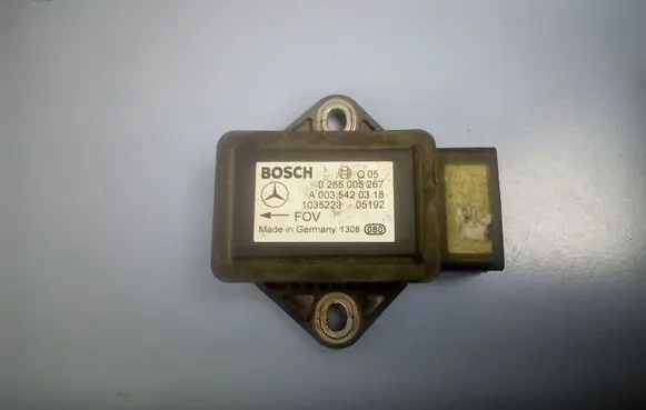 Mercedes-Benz E W211 ESP acceleration yaw rate sensor A0035420318 0265005267