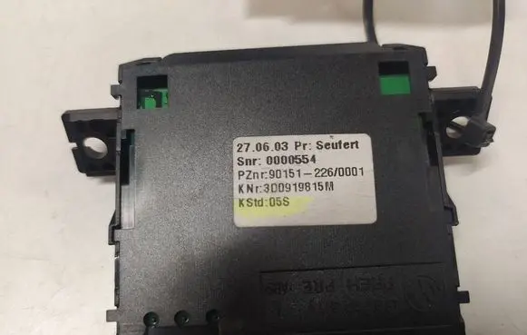 Volkswagen Phaeton Air circulation switch 3D0919815M