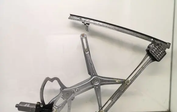 Front door window regulator with motor