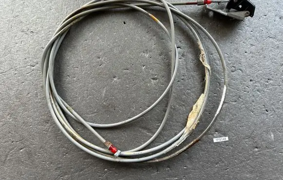 Mitsubishi Pajero Fuel cap flap release cable MB023213