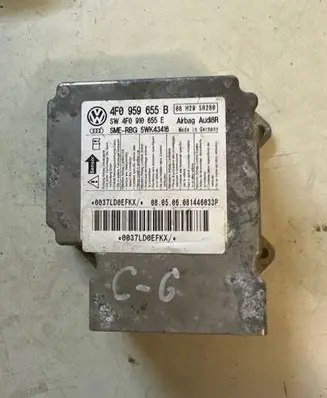 Audi A6 S6 C6 4F Airbag control unit/module 4F0959655B 4F0910655E 0037LD0EFKX