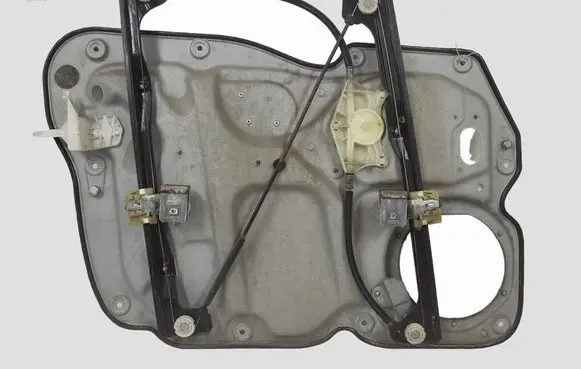 Volkswagen Caddy Front window lifting mechanism without motor 1T0837756 117106J 2023506