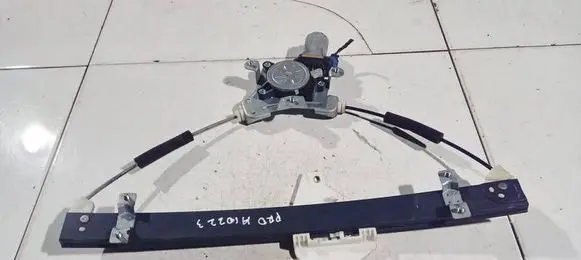 Sliding door window regulator with motor