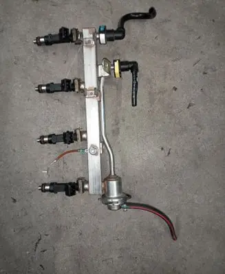 Opel Astra K LP gas injectors set 0280158205 25197570