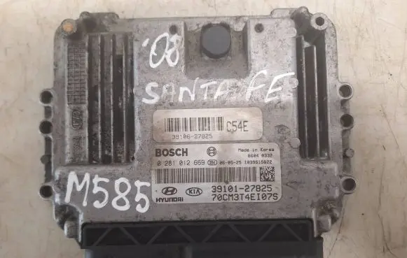 Hyundai Santa Fe Engine control unit/module 3910127825 3910627825 0281012669