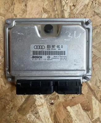 Audi A4 S4 B6 8E 8H Engine control unit/module 8E0907401Q 1039S01812 0281011135