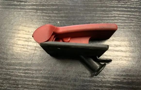 Engine bonnet (hood) release handle