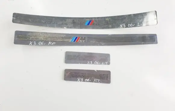 BMW X3 E83 sill trim set (inner) 