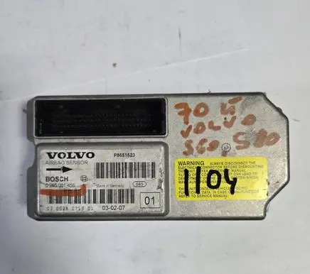 Volvo S80 Airbag control unit/module P8651523 0285001456 038088071301