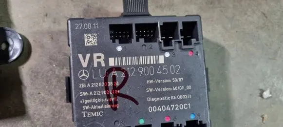 Mercedes-Benz E W212 Door control unit/module A2128203826 A2129028101 A2129004502