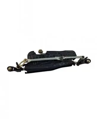 Front wiper linkage and motor
