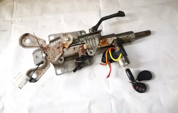 Steering wheel axle