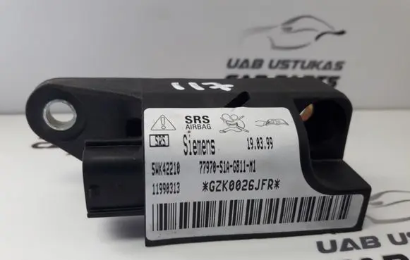 Honda Accord Airbag deployment crash/impact sensor 77970S1AG811M1 GZK0026JFR
