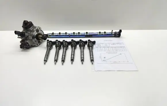 BMW 5 F10 F11 Fuel injection system set 7800124 0445216031 355486