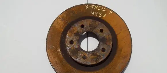 Nissan X-Trail T31 Front brake disc ventiliuojamas