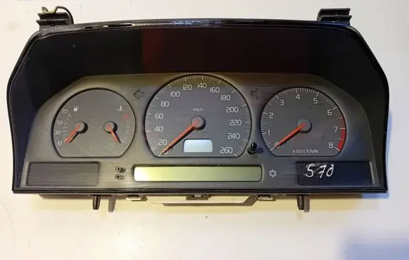 Volvo S70 V70 V70 XC Speedometer (instrument cluster) 9168138 69794660T