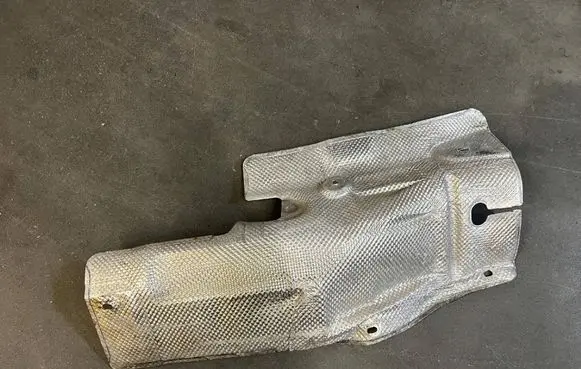 Mercedes-Benz GLS X166 Exhaust heat shield A1666821700