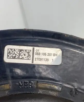 Audi A6 S6 C7 4G Crankshaft pulley 059105251BN