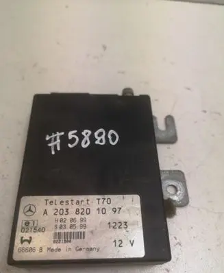 Mercedes-Benz CLK A209 C209 Phone control unit/module A2038201097