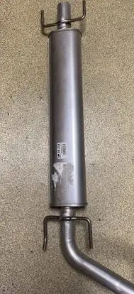 Opel Zafira B Middle muffler/silencer 5852233