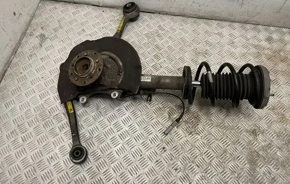 BMW 5 E60 E61 Front shock absorber with coil spring 2283745