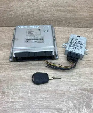 BMW 5 E39 Engine ECU kit and lock set 7785116 4100187