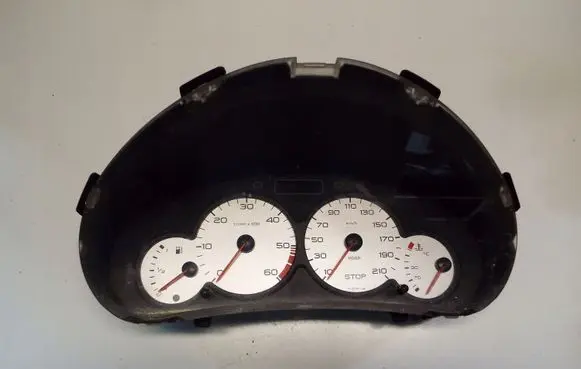 Peugeot 206 Speedometer (instrument cluster) 000500803