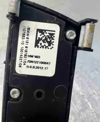 BMW 5 F10 F11 Traction control (ASR) switch 6131919792104