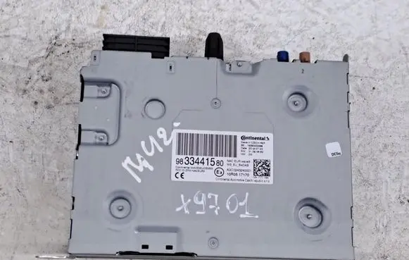 Citroen C5 GPS navigation control unit/module 9833441580