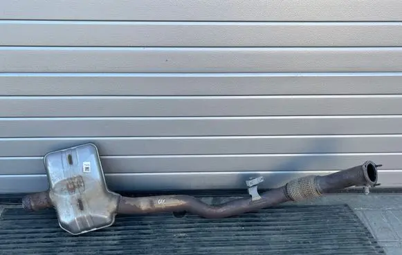 Porsche Cayenne (9Y0 9Y3) Muffler/silencer 4M0253300Q 4M0253211P
