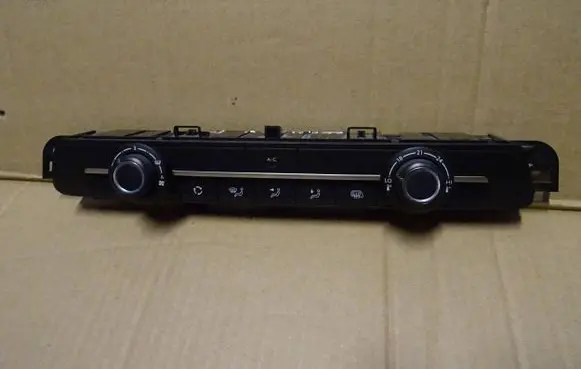 Citroen Berlingo Climate control unit 98340416ZD 35252502 20200730