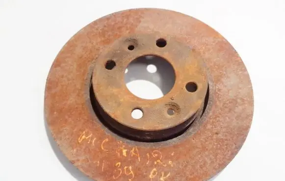 Nissan Micra Front brake disc ventiliuojamas