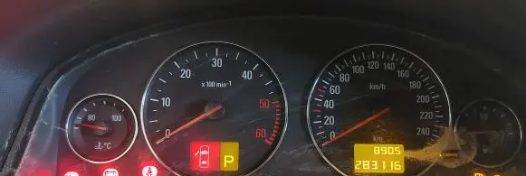 Opel Signum Speedometer (instrument cluster) 13136735JC