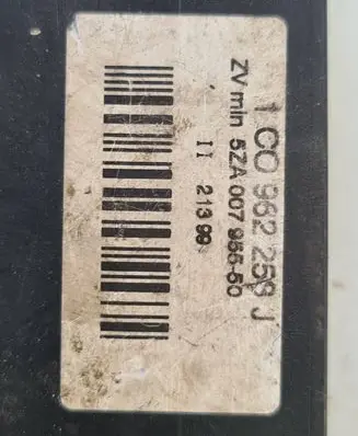 Volkswagen Golf IV Comfort/convenience module 1C0962258J 21399 5ZA00795550