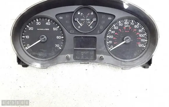 Citroen Berlingo Speedometer (instrument cluster) 555001310104