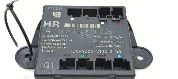 Mercedes-Benz C W204 Door control unit/module A2048701026 A2048200626 A2044421532