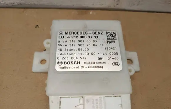 Mercedes-Benz E W212 Parking PDC control unit/module A2129001711 A2129027504