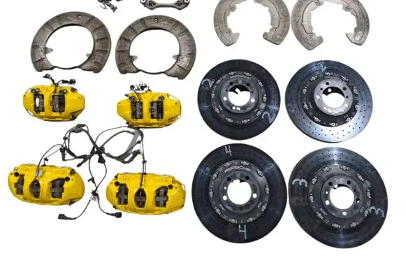 Porsche 911 991 Brake discs and calipers set 99135140705 99135140805 99135240906