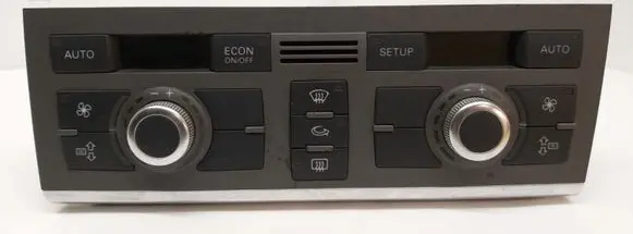 Audi A6 S6 C6 4F Climate control unit 4F2820043B 5HB00883310
