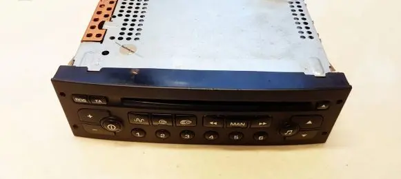 Peugeot 206 Radio/CD/DVD/GPS head unit 96489417 T0X000